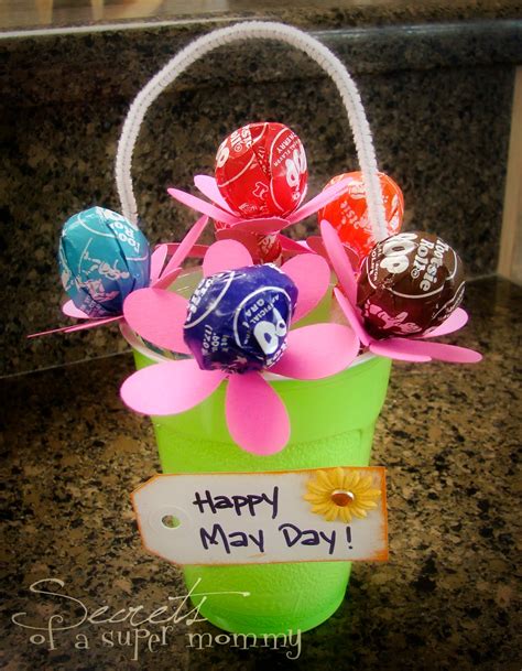 Secrets Of A Super Mommy May Day Baskets For Friends