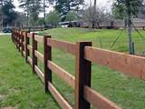 Pictures of Rustic Wood Fencing