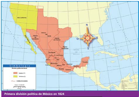 ¿cómo Está Organizado El Territorio Mexicano Geografía Cuarto De