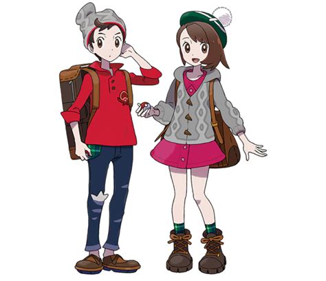 Personagem Principal Pokémon Sword E Pokémon Shield