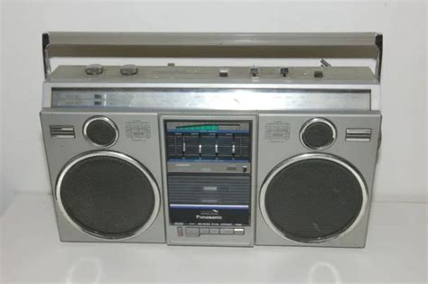 1980s Panasonic Rx 5050 Boombox Vintage Portable Radio Cassette Player