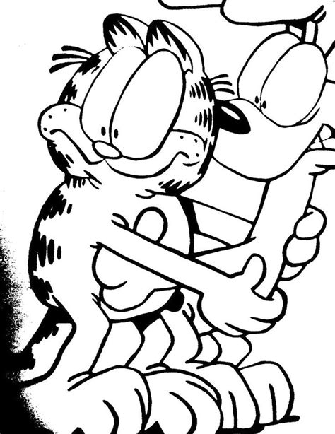 25 Garfield Coloring Pages Color Info
