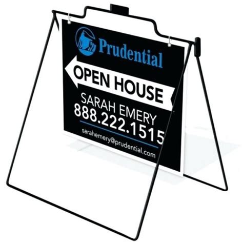 Open House Sign Stand