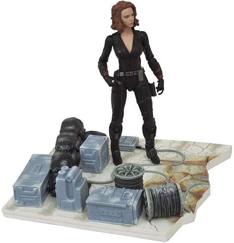 Marvel Avengers Age Of Ultron Marvel Select Black Widow 7 Action Figure