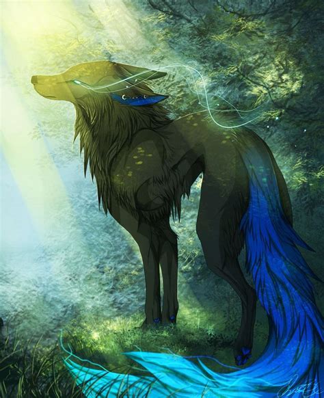 1000 Images About Anime Wolf On Pinterest Magical Wolf
