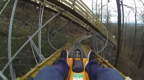 Smoky Mountain Alpine Coaster Full Ride In Hd Youtube