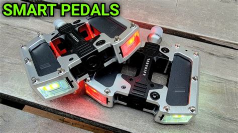 REDSHIFT ARCLIGHT PRO Flat Bicycle Pedals With LED Lights YouTube