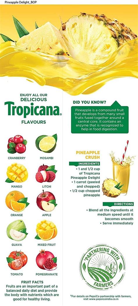 Tropicana Orange Pineapple Juice Nutrition Facts Nutrition Ftempo