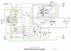 No Battery Wiring Diagram Vespa P200