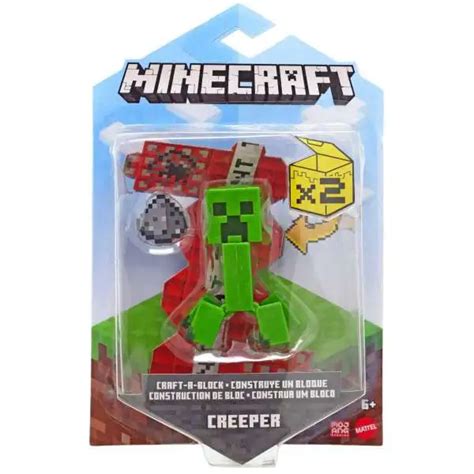 Minecraft Spawn Egg Creeper Mini Figure Version 2 Mattel Toys Toywiz