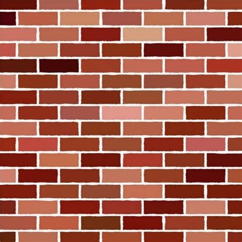 Brick Wall Vector Illustration Background Texture Pattern For