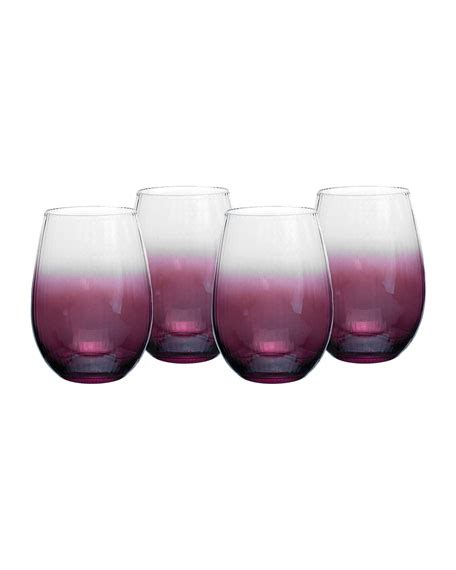 Daphne Stemless Wine Glasses Set Of 4 Neiman Marcus