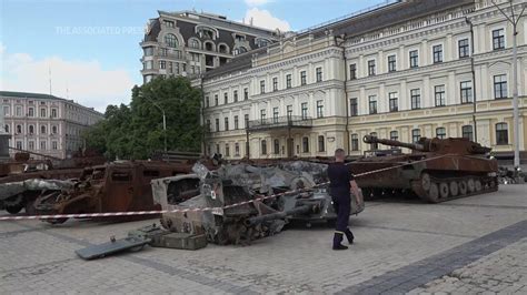 Ukrainian Military Shows Seized Russian Equipment