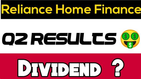 Reliance Home Finance Q2 Results Reliance Home Finance Latest News