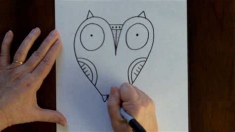 How To Draw An Owl Step By Step Drawing Tutorial For Beginners Youtube