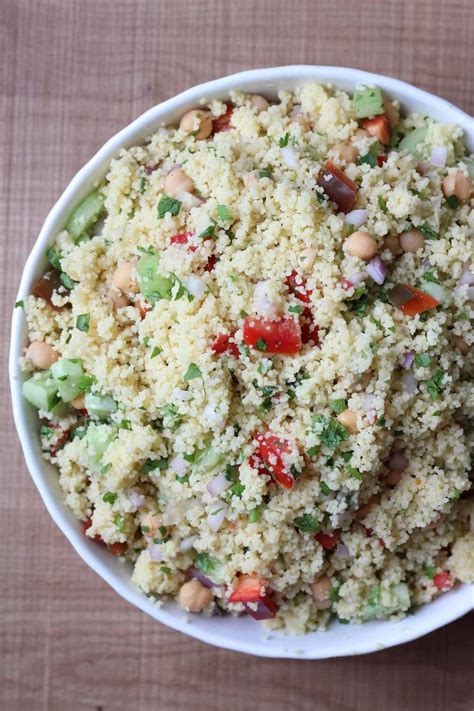 Fluff with a fork before serving. Simple Lemon Couscous Salad | The Conscientious Eater