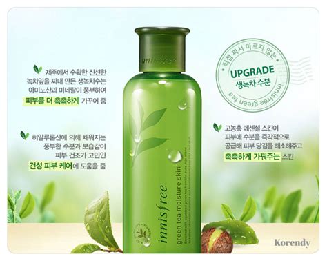 Innisfree - The Green Tea Moisture Skin 200ml (Toner) - Korendy Global