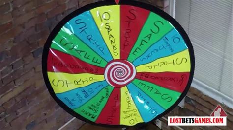 Lostbetsgames 4 Hot Girls Spinning The Wheel Of Nudity Ends With Epic Fun Porn Videos