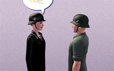 Mod The Sims Stahlhelm Hair Wwii Style Helmet For Both Genders