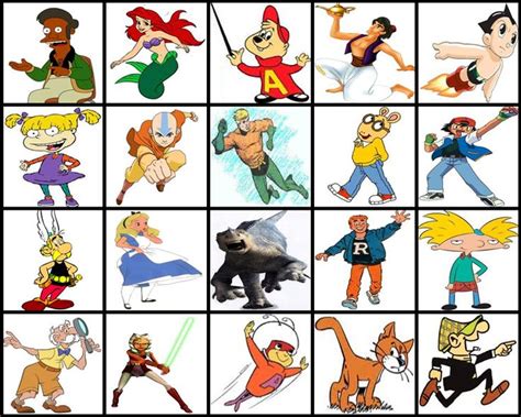Can You Name The Cartoonanimated Characters Pictured
