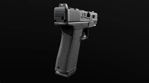 3d Model Glock 19 Tactical Handgun Vr Ar Low Poly Cgtrader