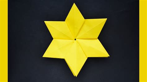Сool Paper 6 Pointed Star Modular Origami Tutorial Diy By Colormania