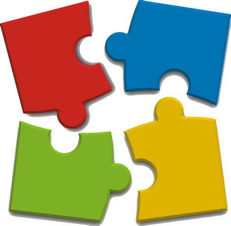 Puzzle Clipart Transparent Background Puzzle Occupational Therapy