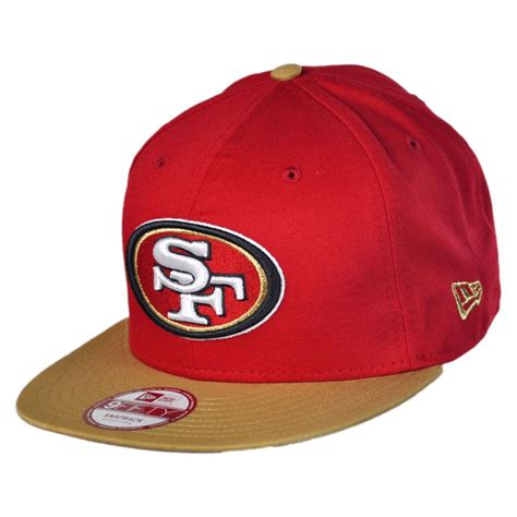 San francisco 49ers write snap back cap hat sf embroidered adjustable flat bill. New Era San Francisco 49ers NFL 9Fifty Snapback Baseball ...