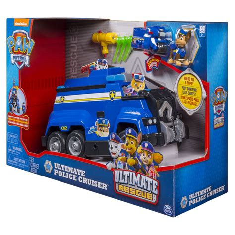 Paw Patrol Ultimate Rescue Chases Ultimate Police Cruiser With
