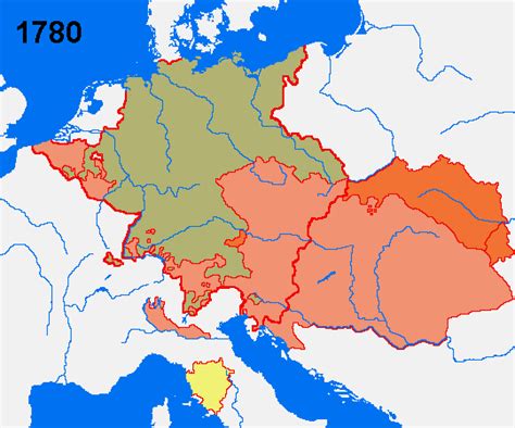 Habsburg Monarchy Habsburg Empire Map Austrian Empire 1850 Backstory