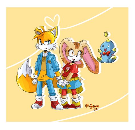 sonic tails cream and cheese by o0essa0o on deviantart