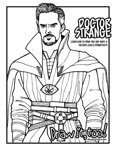Doctor Strange Da Colorare Disegni Da Colorare Doctor Coloring