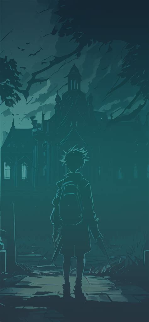 Boy And House Anime Dark Aesthetic Wallpapers Anime Wallpapers