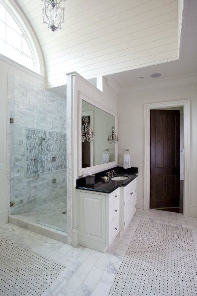 Shower Behind Vanity Bathroom Design Layout Bathroom Design House Bathroom