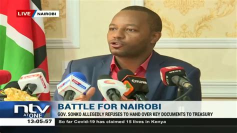Mike Sonkos Spokesperson Speaks On The Power War Between Nairobi
