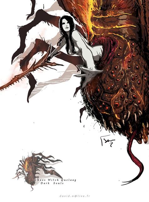 Chaos Witch Quelaag By Semsei On Deviantart Dark Souls Art Dark Souls Dark Soul