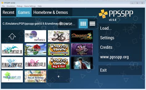 The best psp emulator for all platforms. Charcoal Studios, Ltd.: PSP Emulation on PC