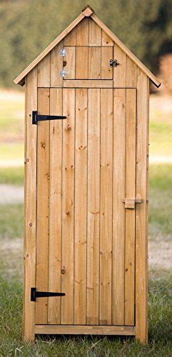 Merax Arrow Shed With Single Door Wooden Garden Shed Wood