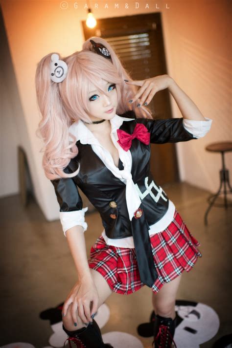 busty junko enoshima cosplay by miyuko sankaku complex