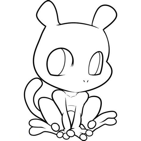 Chibi Pokemon Coloring Pages Sketch Coloring Page