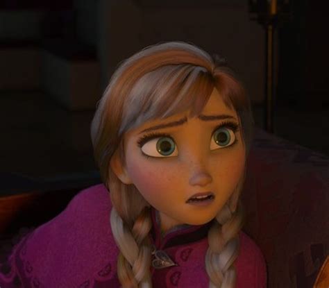 I Actually Think Annas Hair Looks Really Pretty Like That Frozen