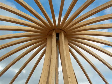 Wooden Dome Design From Patrick Marsilli Architecture Viahousecom