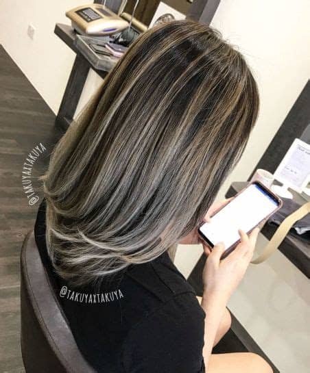 Sitting somewhere between blonde and brunette, it's a safer territory than either extreme that gives you the. 60 Ideas of Gray and Silver Highlights on Brown Hair
