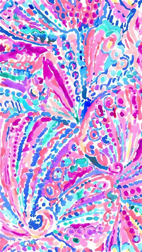 Shell Out Lilly Pulitzer Preppy Wallpaper Fashion Wallpaper Iphone