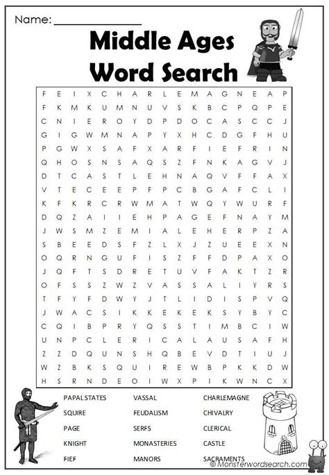 Printable Word Searches For Middle School Word Search Free Printable