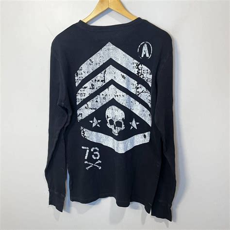 Vintage Archaic By Affliction Long Sleeve Thermal Shirt Strong Grailed