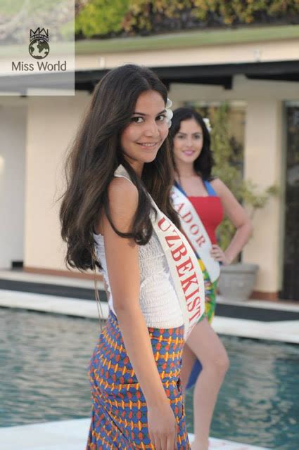 Eyval Net Miss World Uzbekistan Rakhima Ganiyeva Ganieva Rakhima