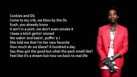Wiz Khalifa Bake Sale Ft Travis Scott Lyrics Youtube