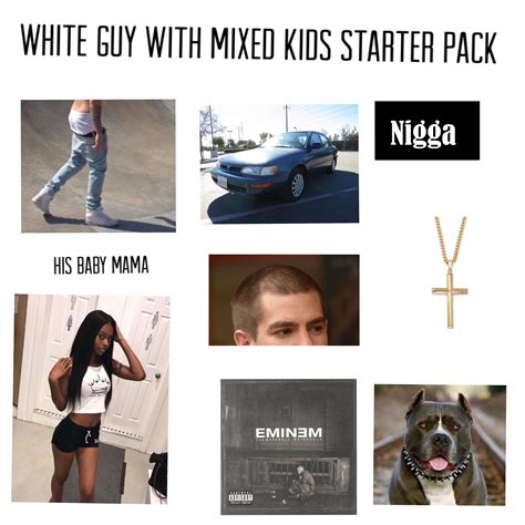 White Guy With Mixed Kids Starter Pack Rstarterpacks