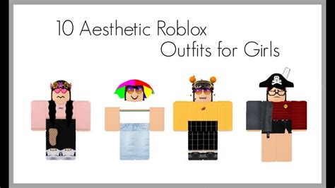 Aesthetic Roblox Outfits Youtube